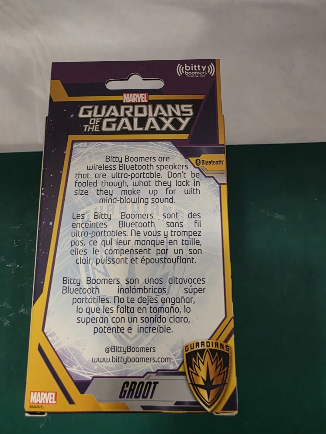 Boomers Marvel Guardians of the Galaxy Groot Bluetooth Speaker - photo 5