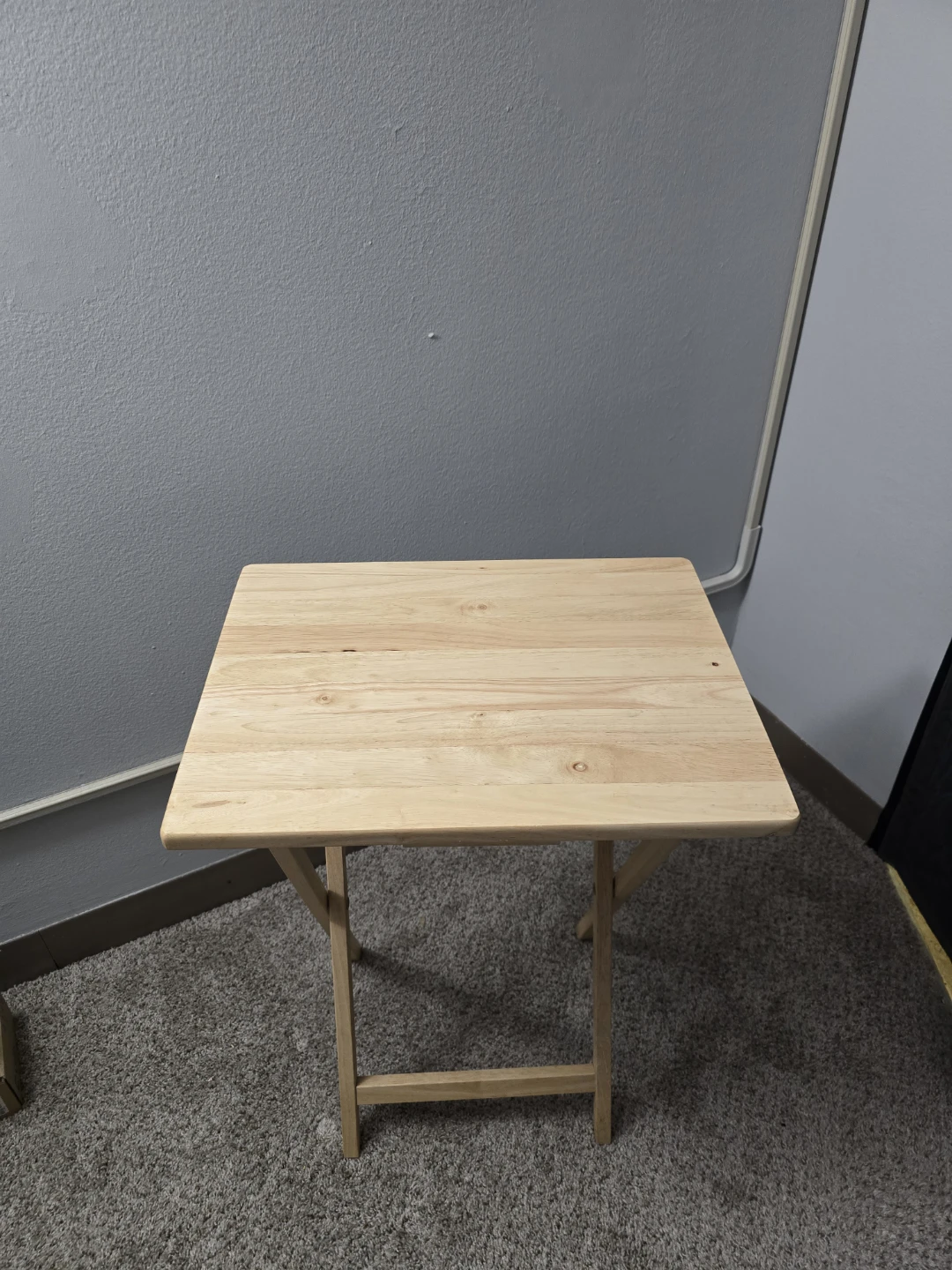 Wooden Folding Side Table