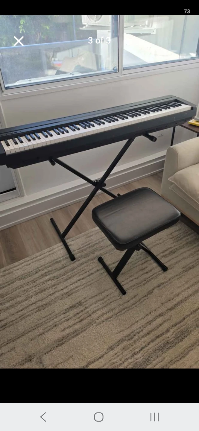 Yamaha P-35B Digital Piano