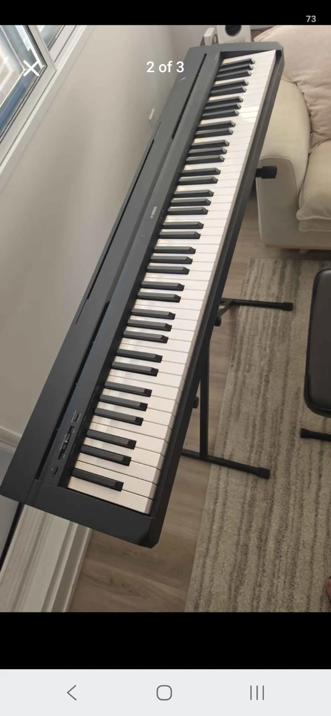 Yamaha P-35B Digital Piano - photo 2