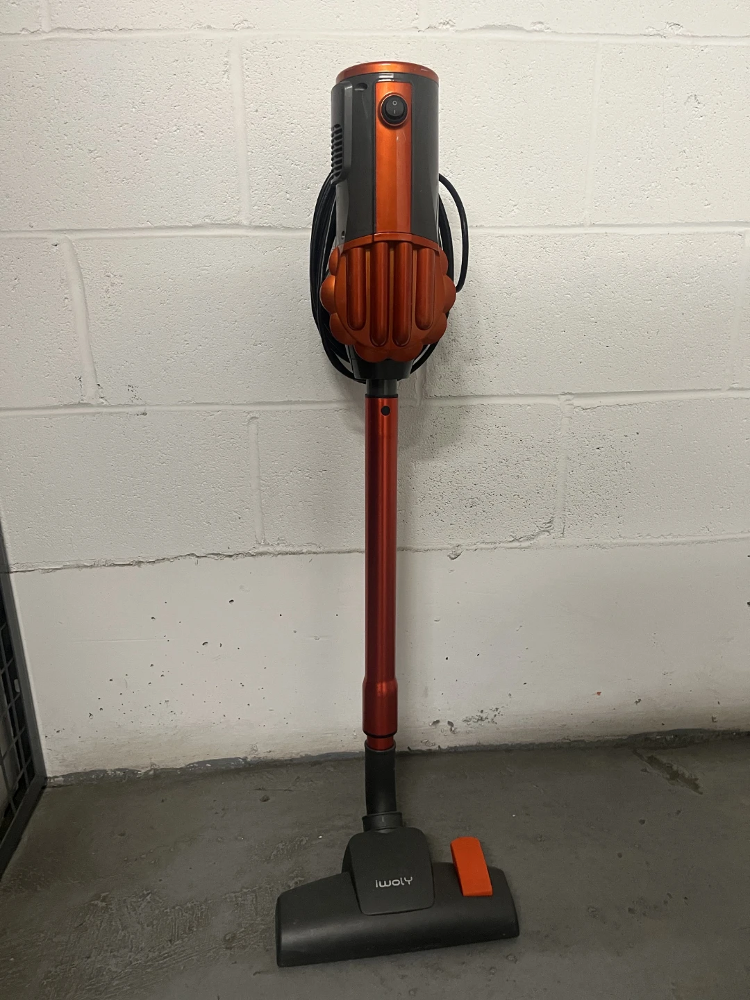 Moving Sale- Iwoly Stick Vacuum Cleaner - Orange