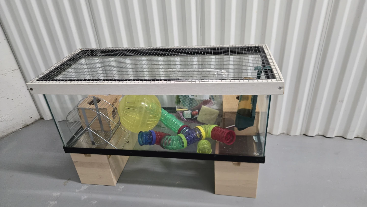 Large Hamster Cage with Accessories