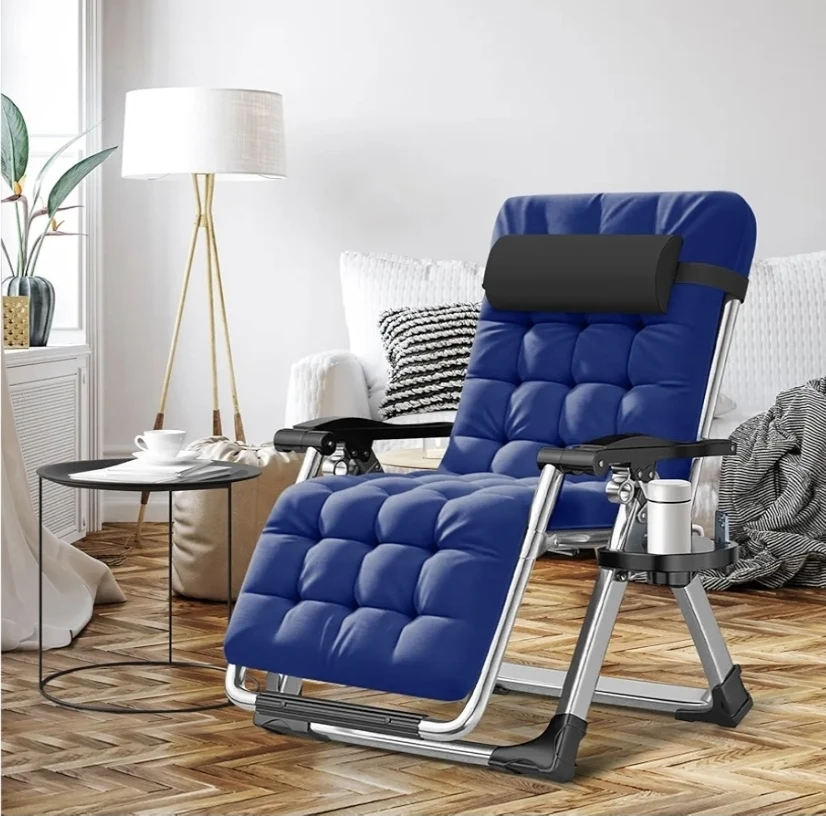 Zero Gravity Recliner Chair with Padded Cushion - photo 2