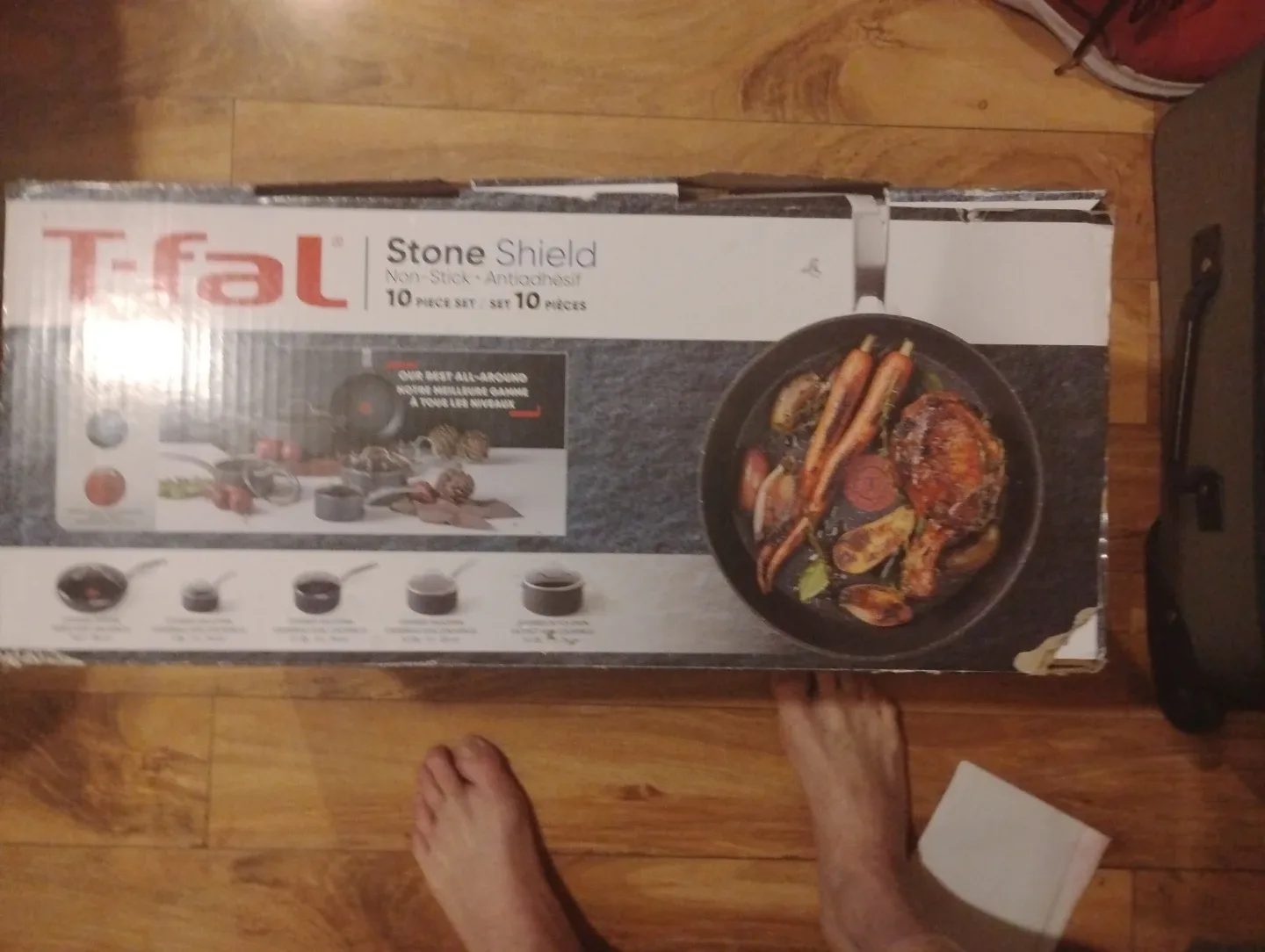 T-fal Stone Shield Non-Stick 10-Piece Cookware Set - photo 3
