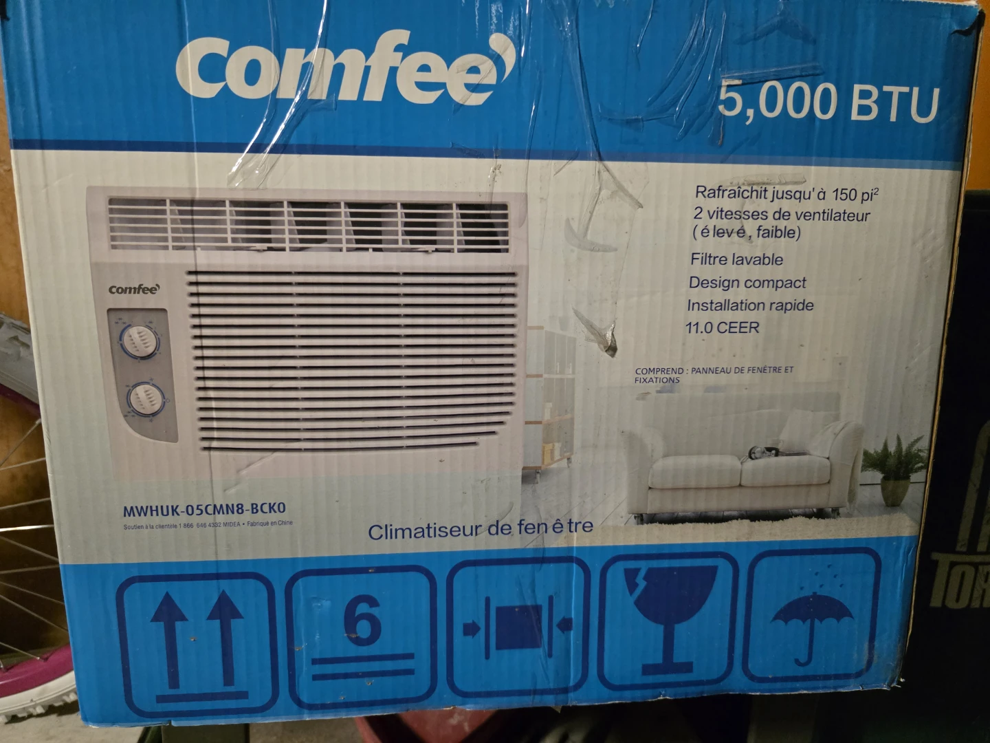 Comfee 5,000 BTU Window Air Conditioner