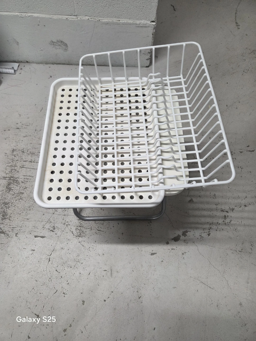 White Dish Drying Rack