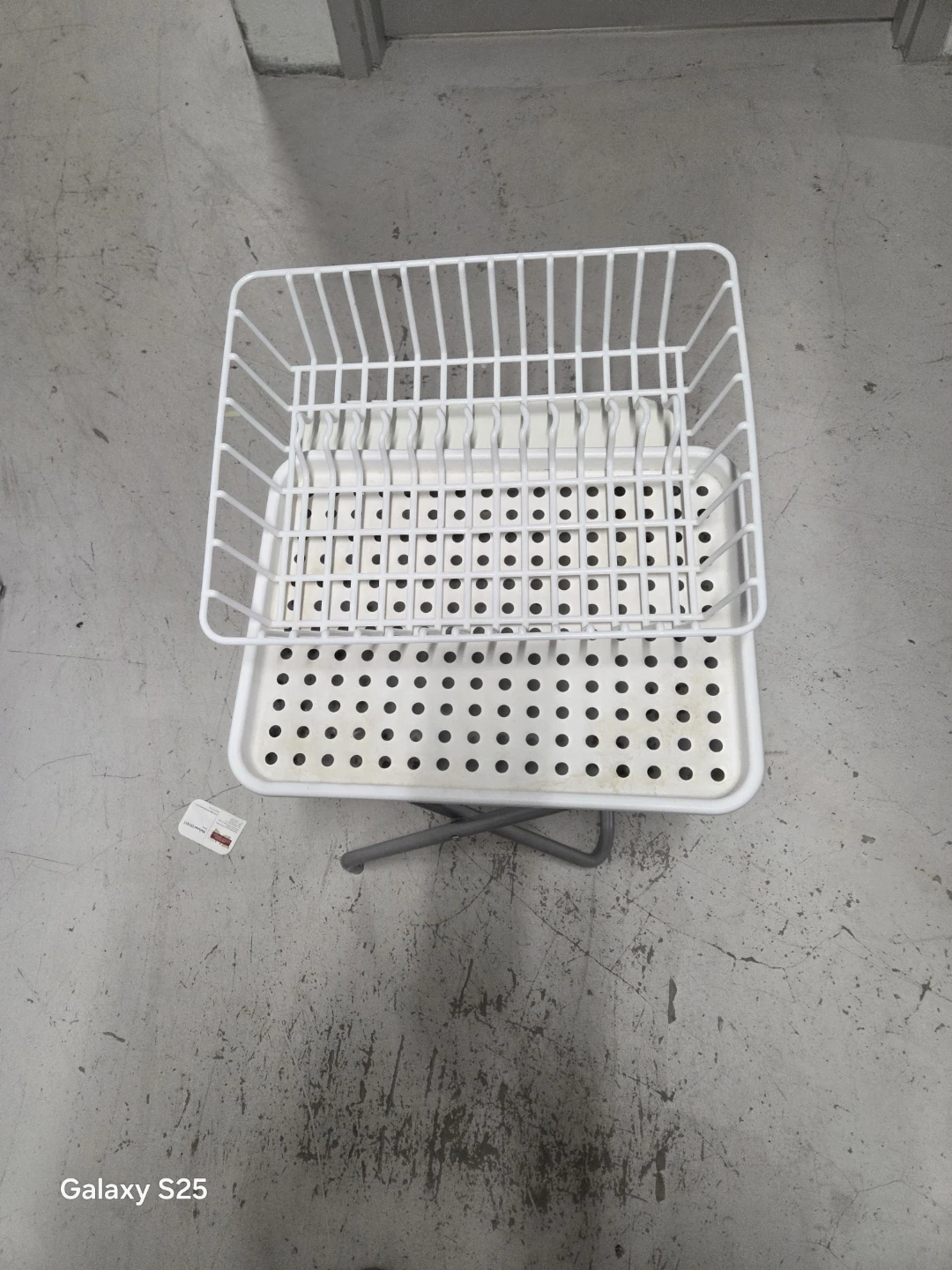 White Dish Drying Rack - photo 3