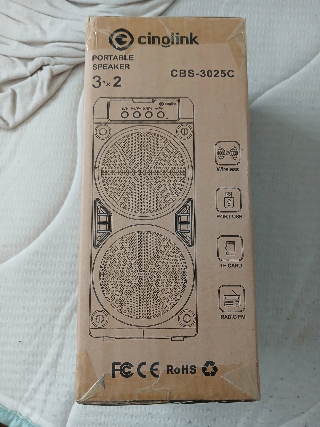 Cinglink CBS-3025C Portable Speaker - photo 3