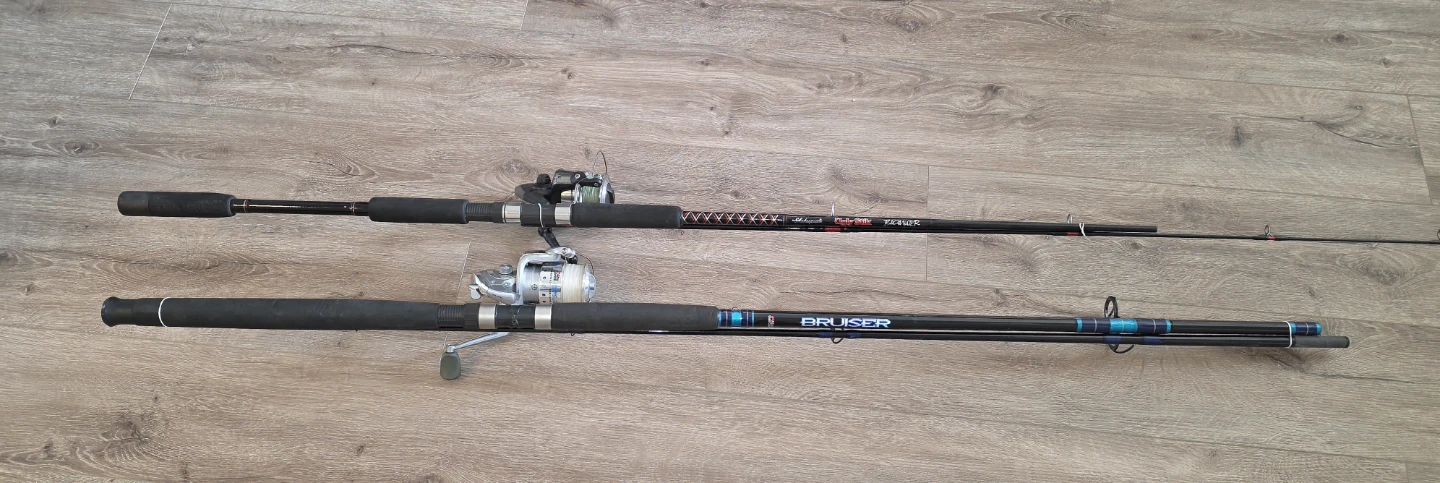 Shakespeare Ugly Stik Bigwater & Abu Garcia Bruiser Fishing Rods