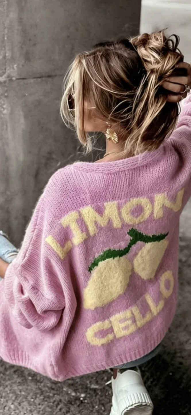 Pink "Lemoncello" Cardigan - photo 2