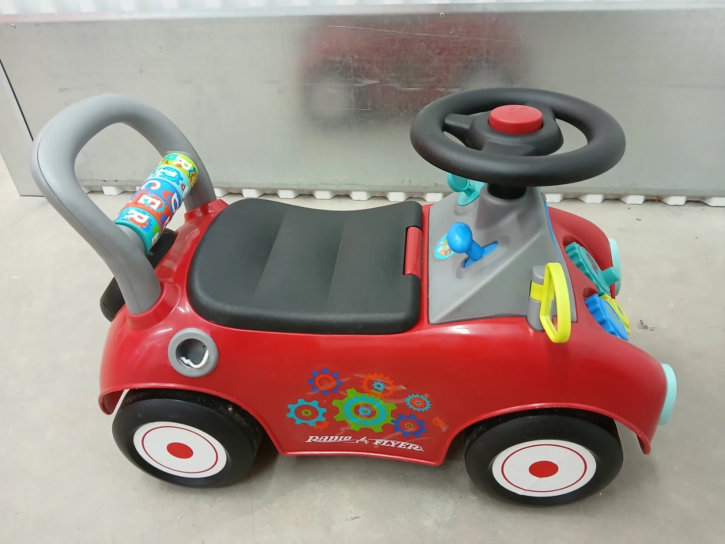 Radio Flyer Red Push and Ride Racer Car