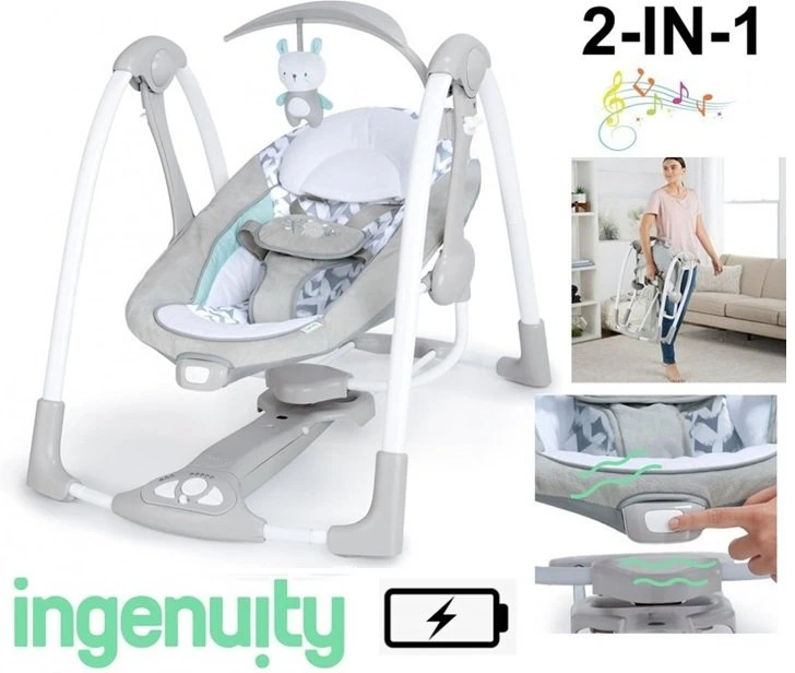 Ingenuity 2-in-1 Baby Swing and Bouncer