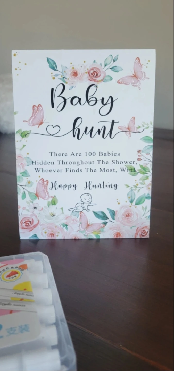 ⚽ Baby Shower Game Cards Lot