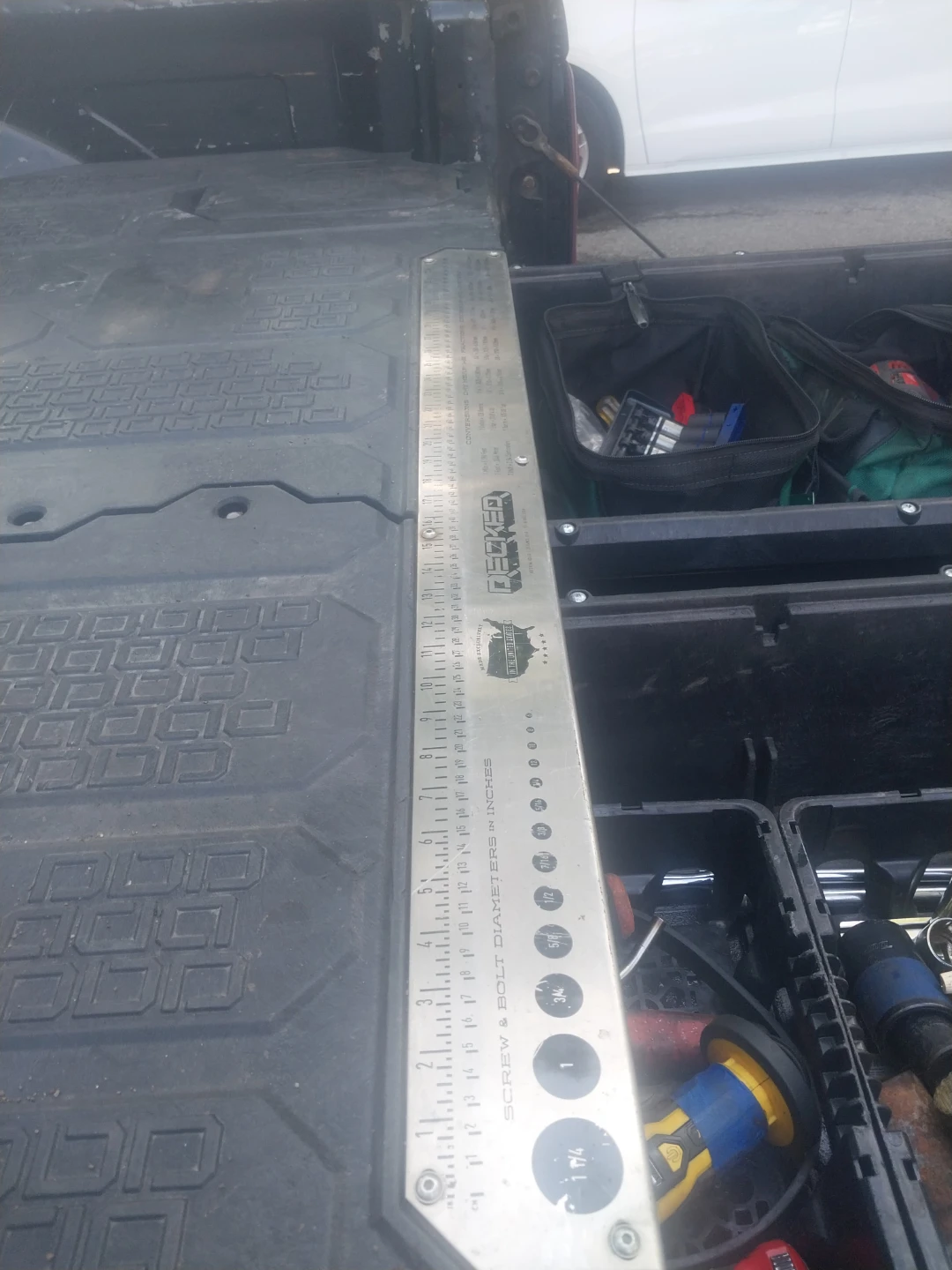 DECKED Tool Chest Drawer Rail Ruler - photo 3