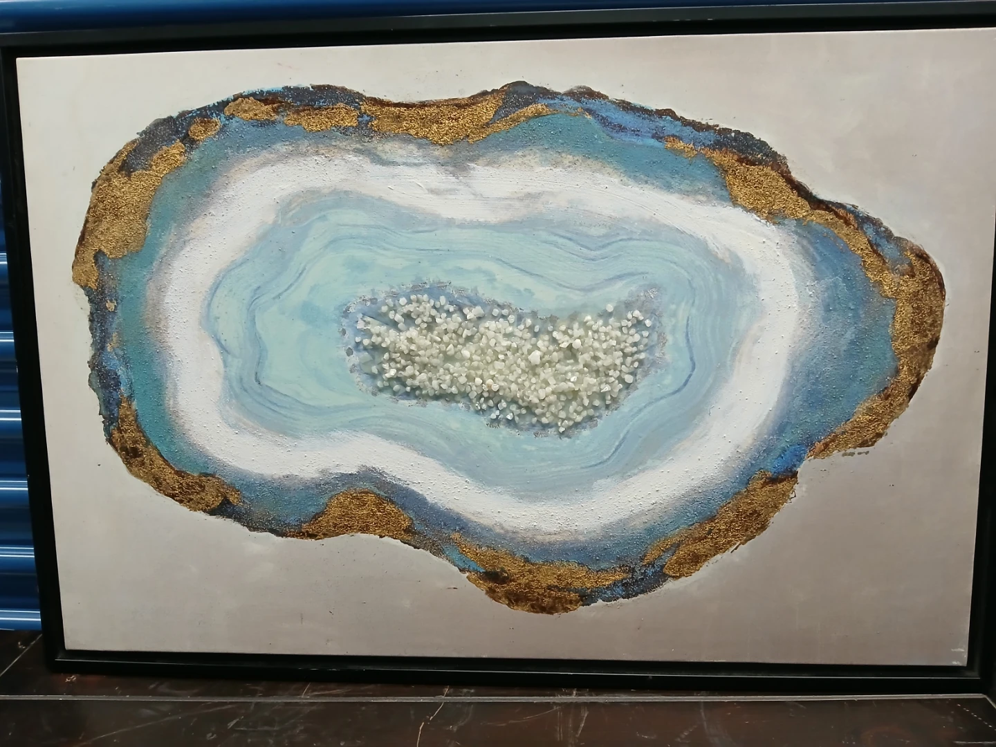Geode Wall Art 36"×24"