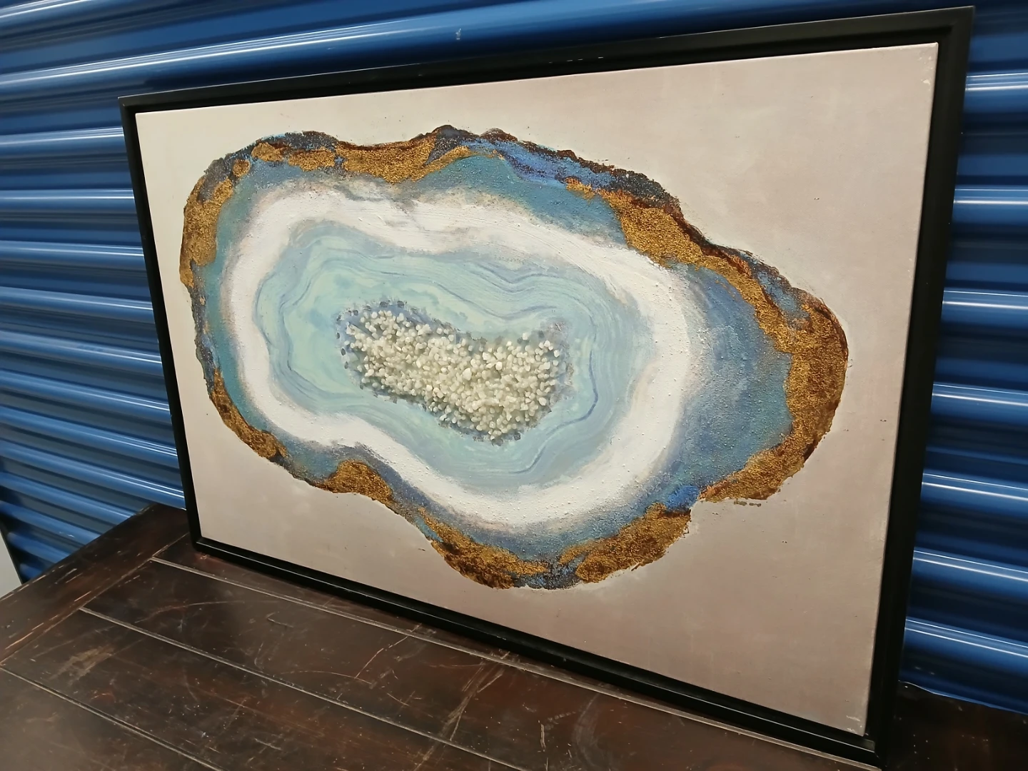 Geode Wall Art 36"×24" - photo 3