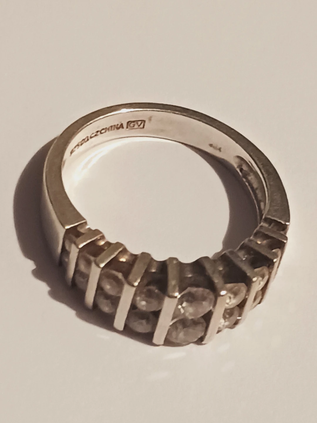 Beautiful Sterling Silver 925 Ring with Clear Stones.8. - photo 2