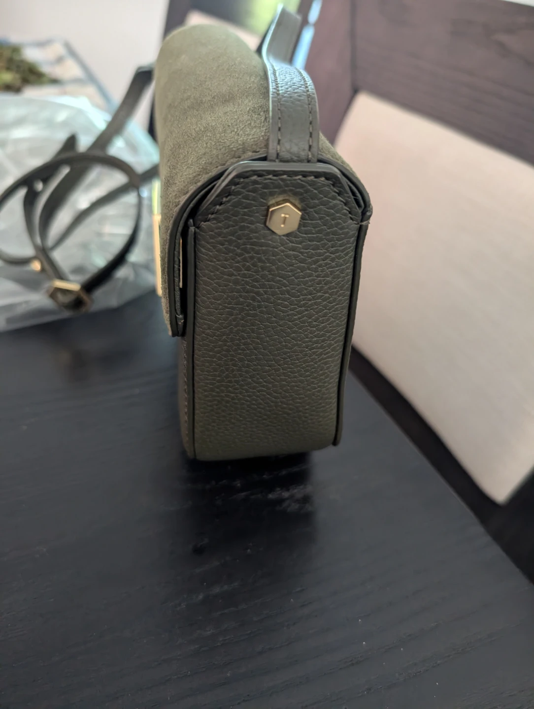 Ted Baker Green Hexagon Flap Crossbody Bag - photo 4