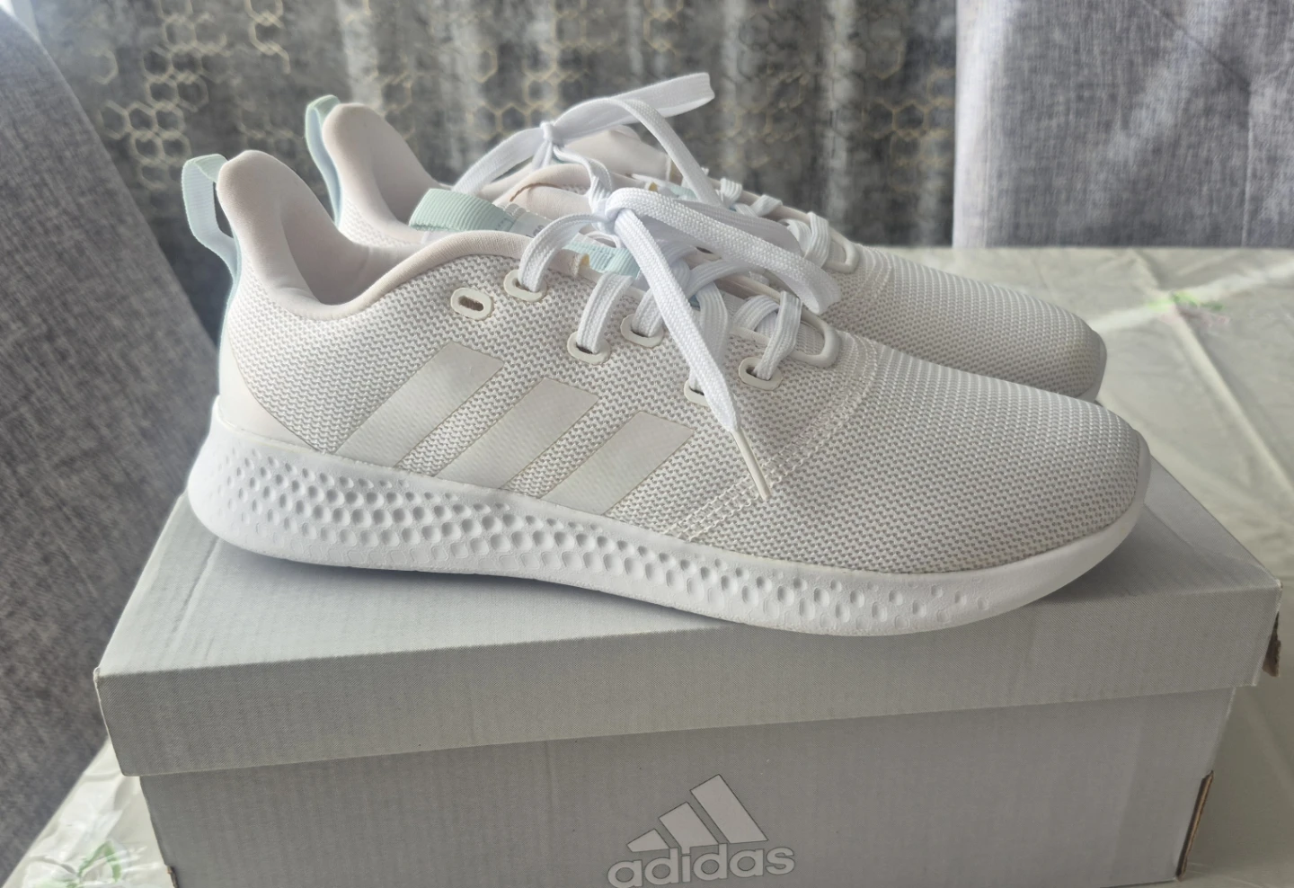 Adidas Cloudfoam Comfort White Sneakers