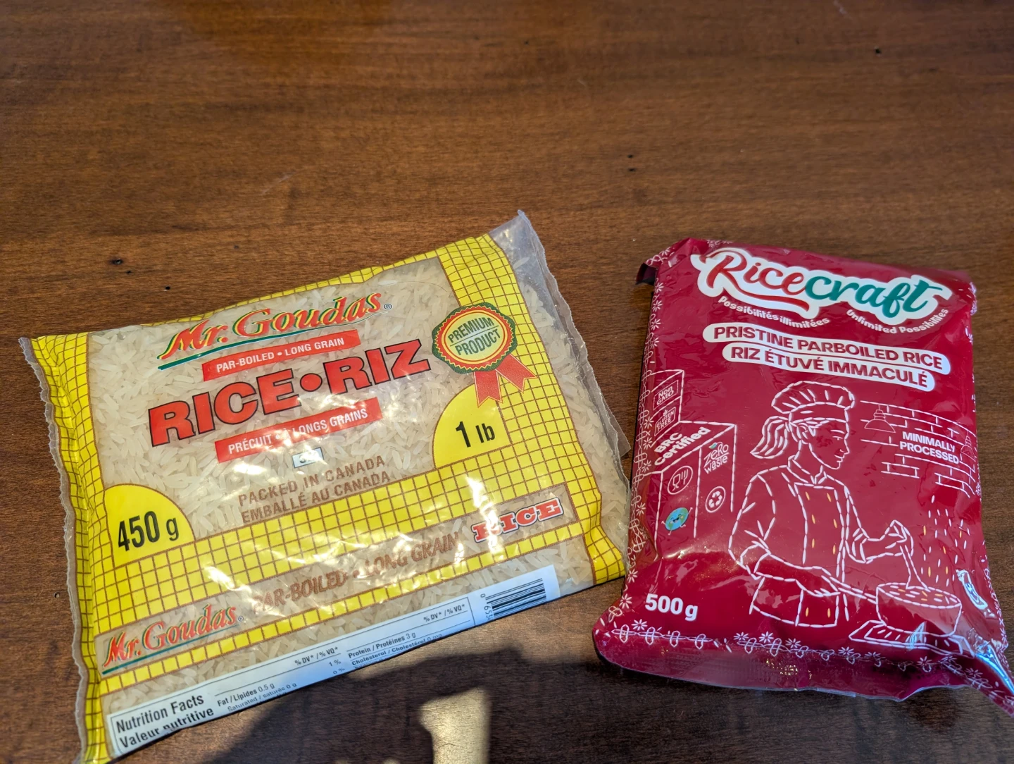 Mr. Goudas & Ricecraft Parboiled Long Grain Rice