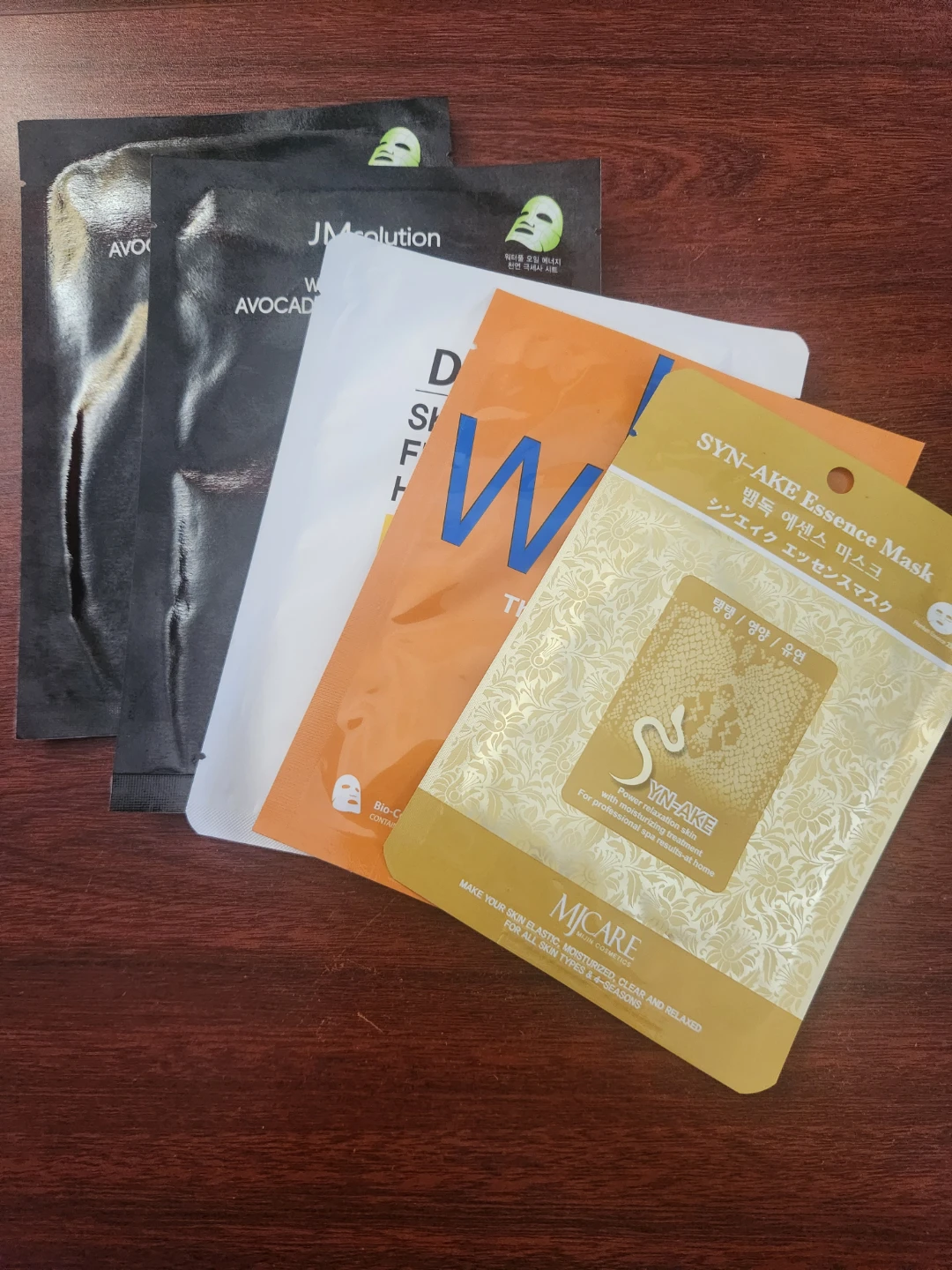 KOREAN made Face Mask sheets [5 pack]
