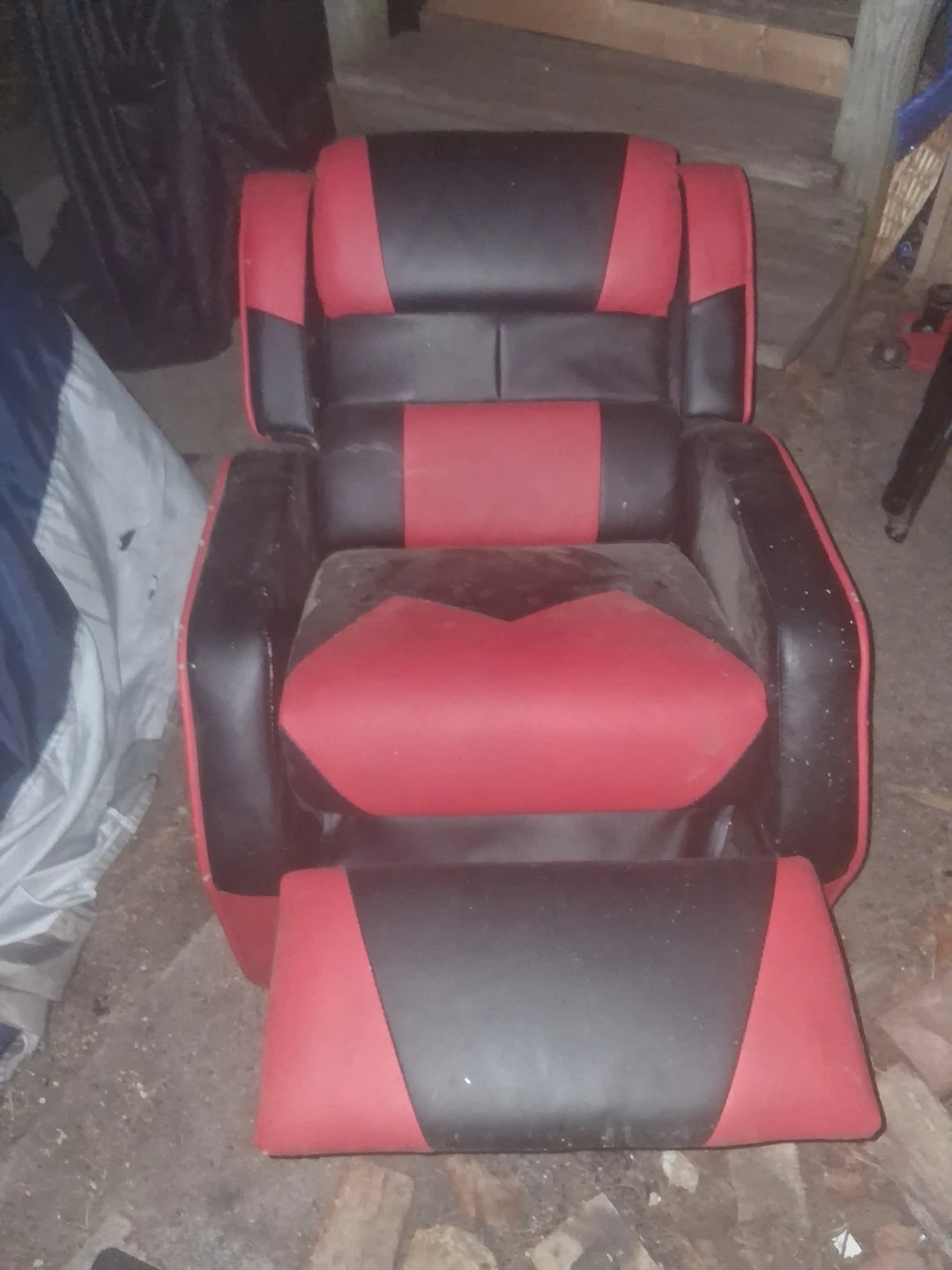Red and Black Gaming Recliner Chair