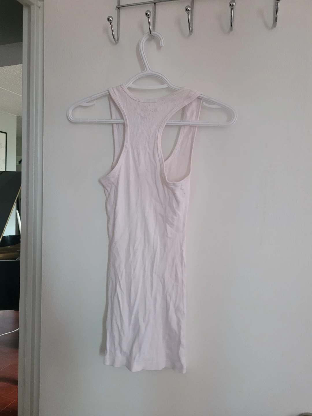 Seductions White Racerback Tank Top - photo 2