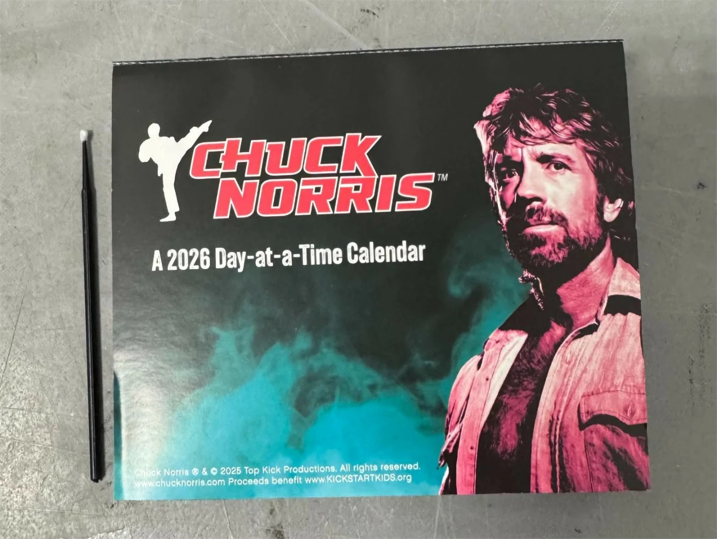 Chuck Norris 2026 Day-at-a-Time Calendar
