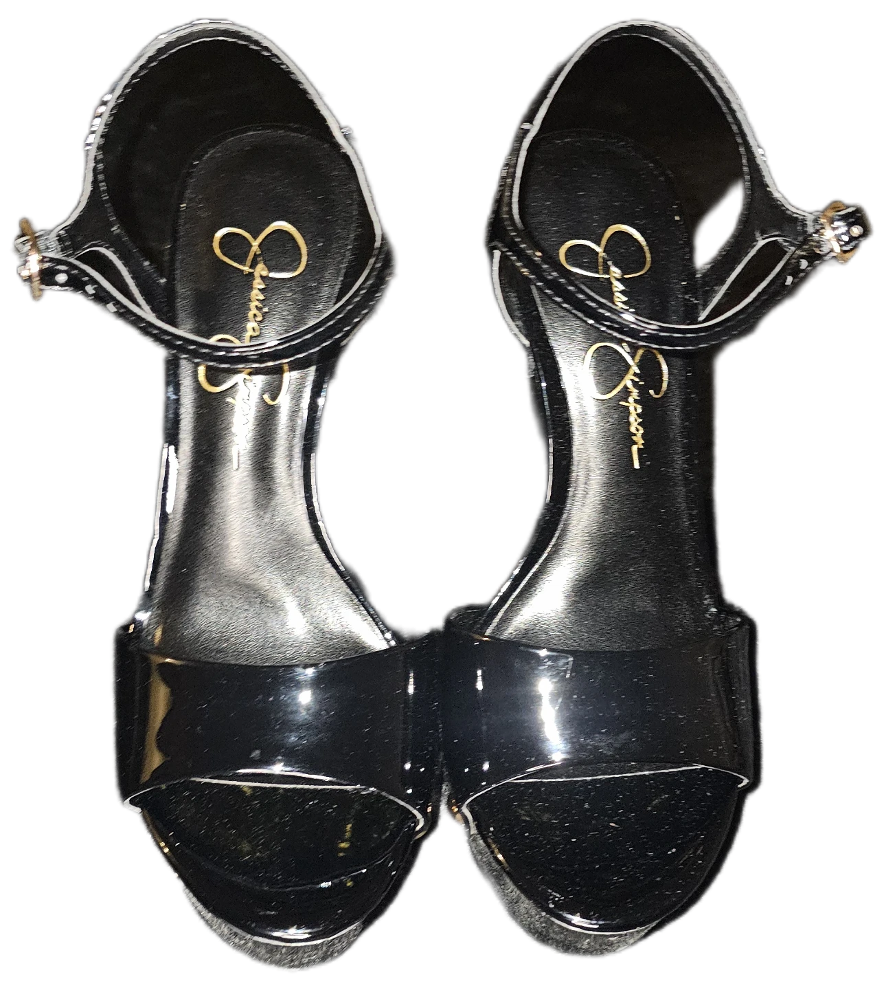 Jessica Simpson Black Platform Heels⚽️
