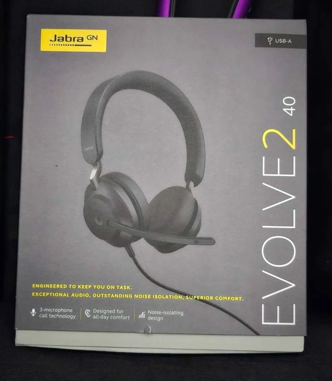 Jabra Evolve2 40 USB-A Headset