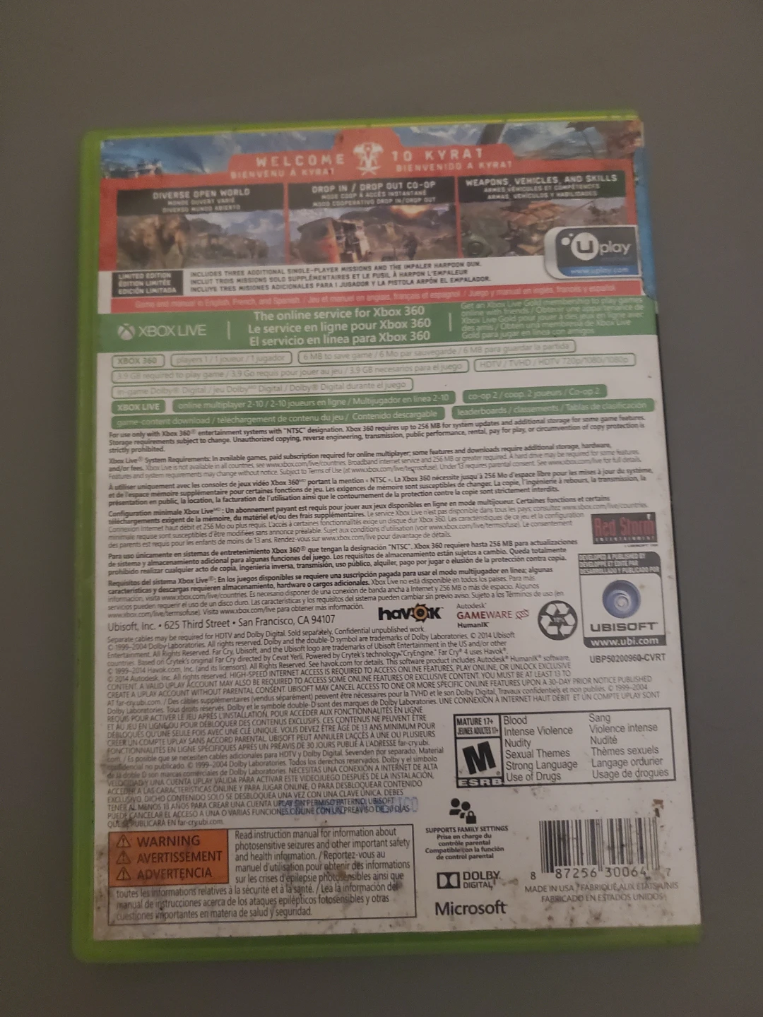Far Cry 4 Limited Edition Xbox 360 Game - photo 2
