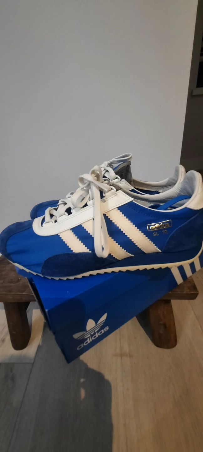 Adidas SL 72 RS Blue White Sneakers Size 7