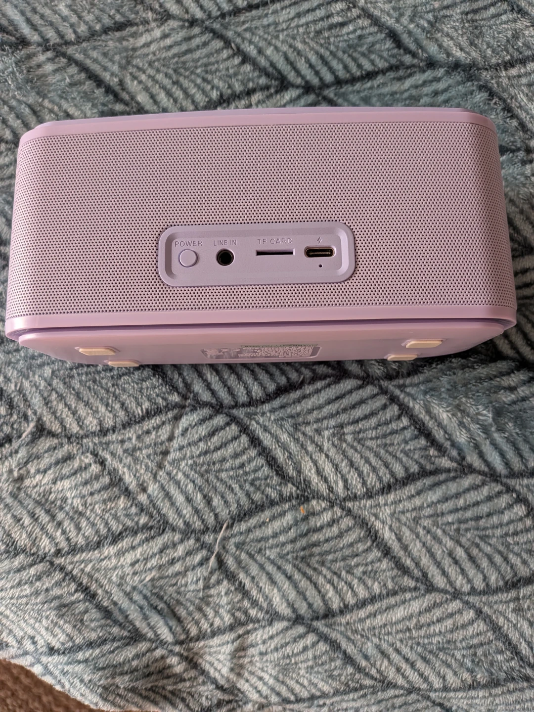 DOSS Bluetooth Speaker - Purple CASH ONLY AS IS - photo 2