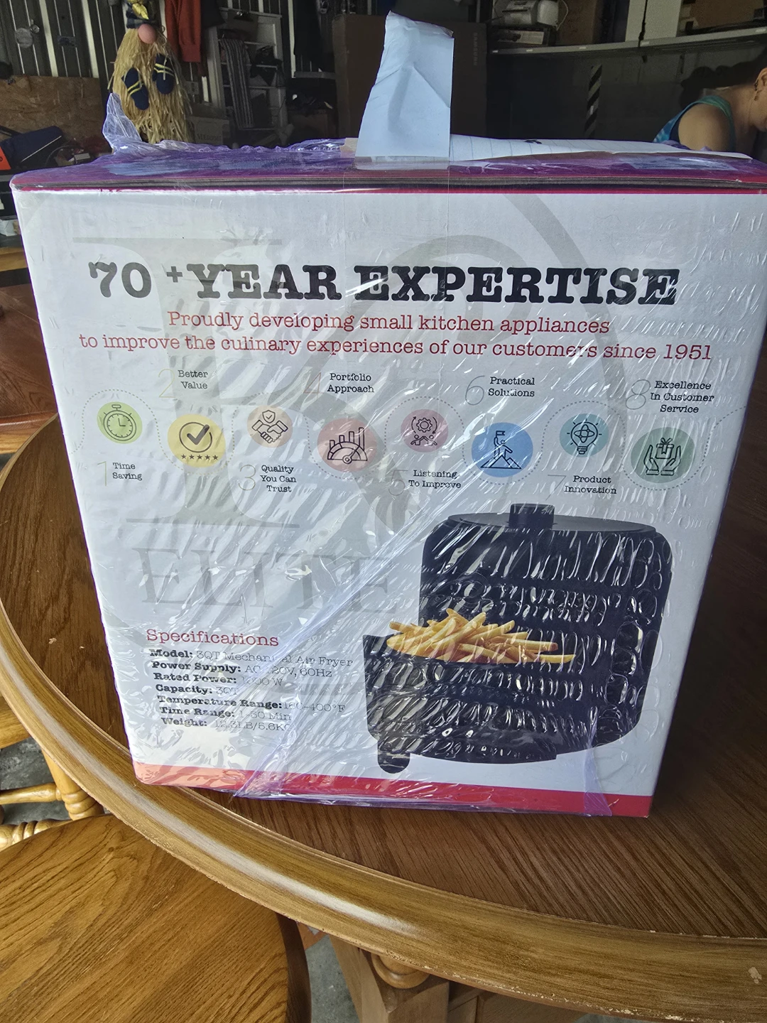 K Elite 3-Quart Air Fryer - photo 2