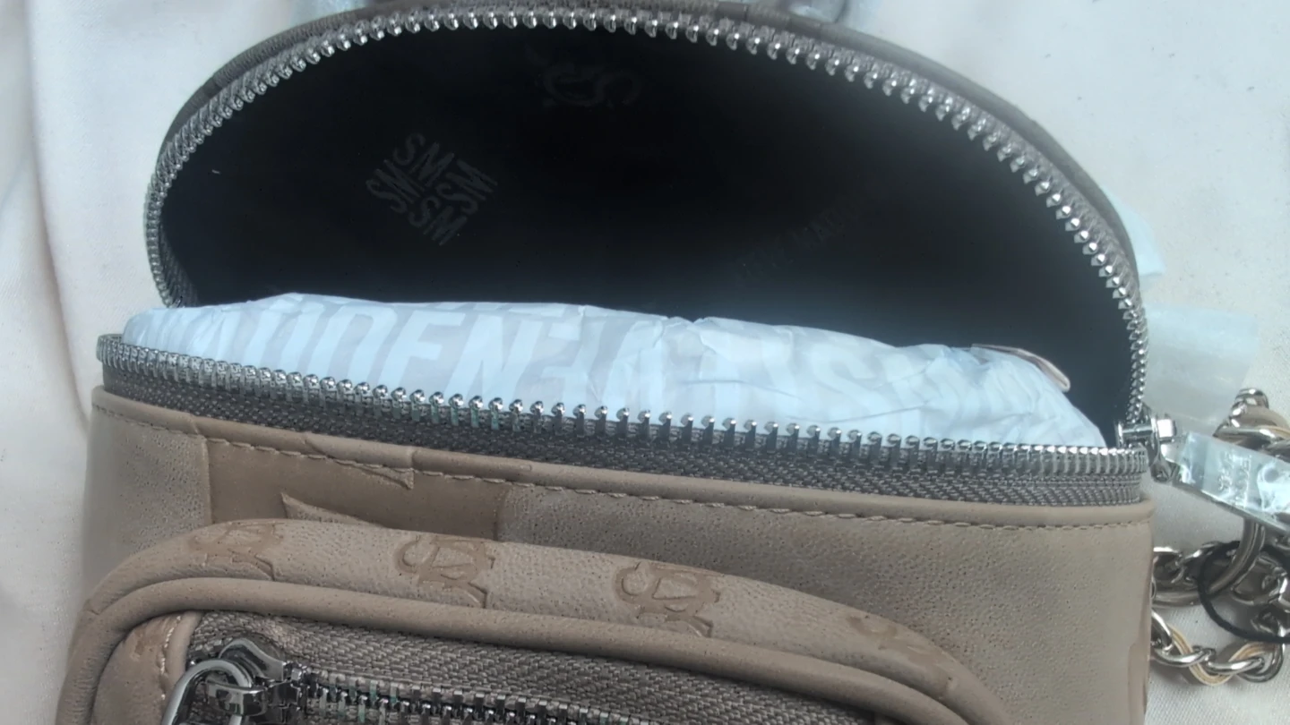 Steve Madden Belt Bag Fawn Monogram