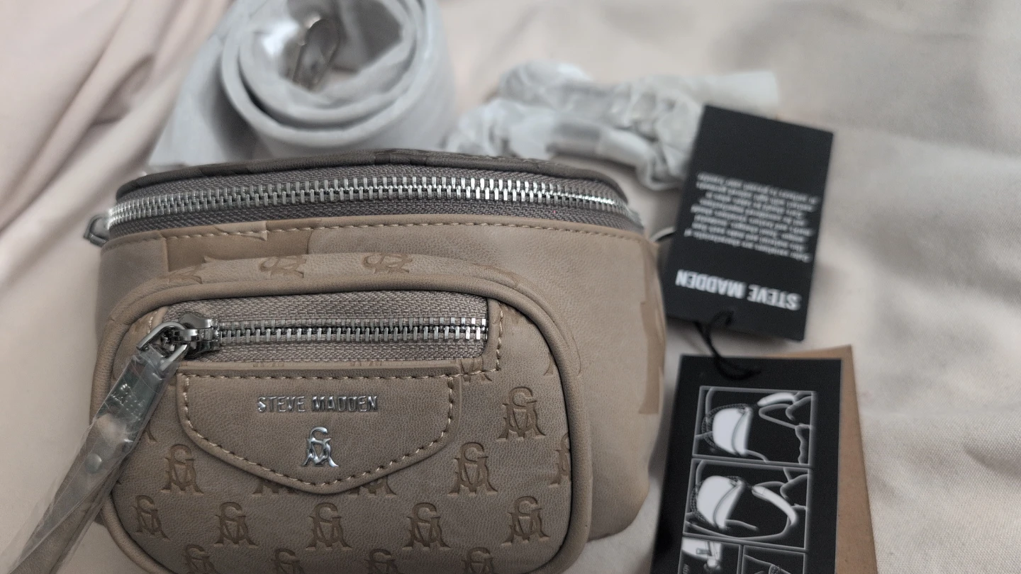 Steve Madden Belt Bag Fawn Monogram - photo 2