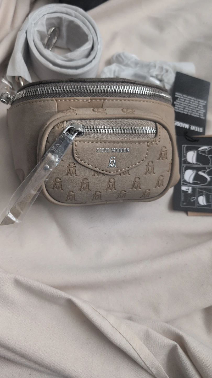 Steve Madden Belt Bag Fawn Monogram - photo 3