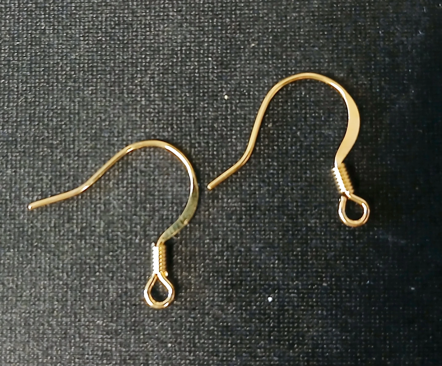 Gold plated Earring Hooks - lot of 20 - photo 3