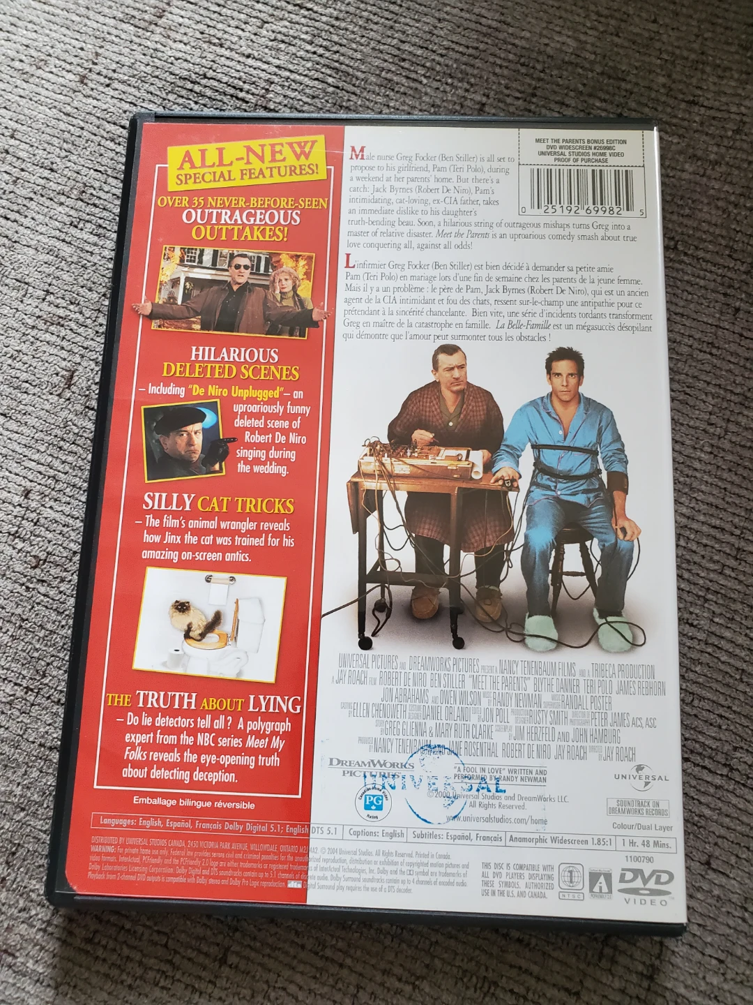 Meet the Parents DVD - Bonus Edition ⚽ - photo 2