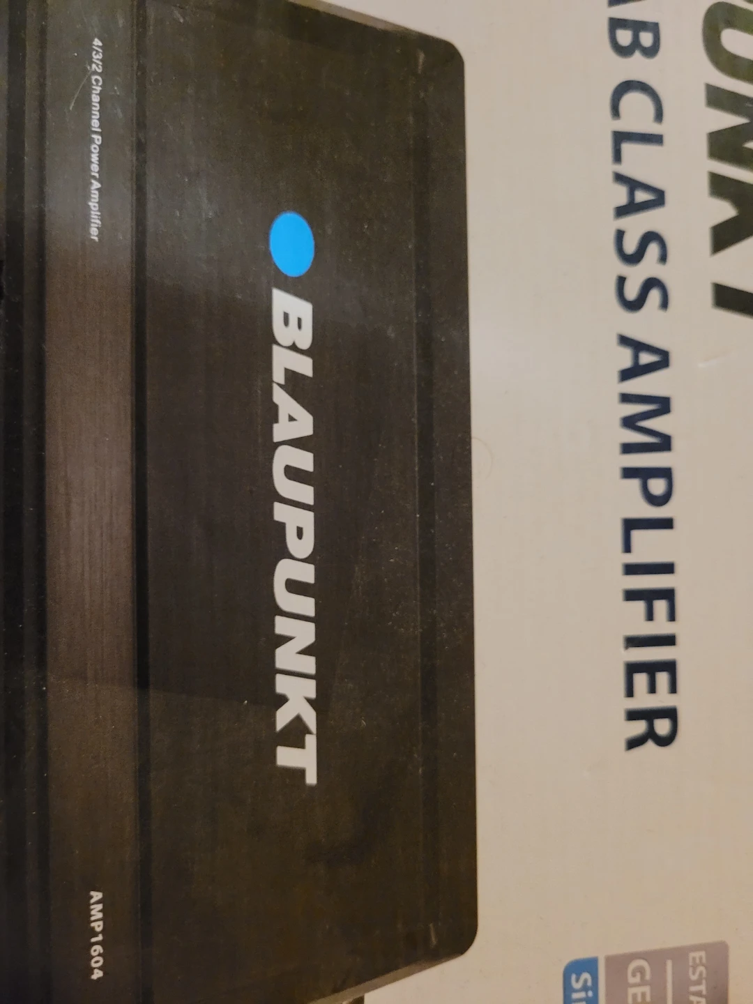 Blaupunkt AMP1604 4/3/2 Channel Power Amplifier