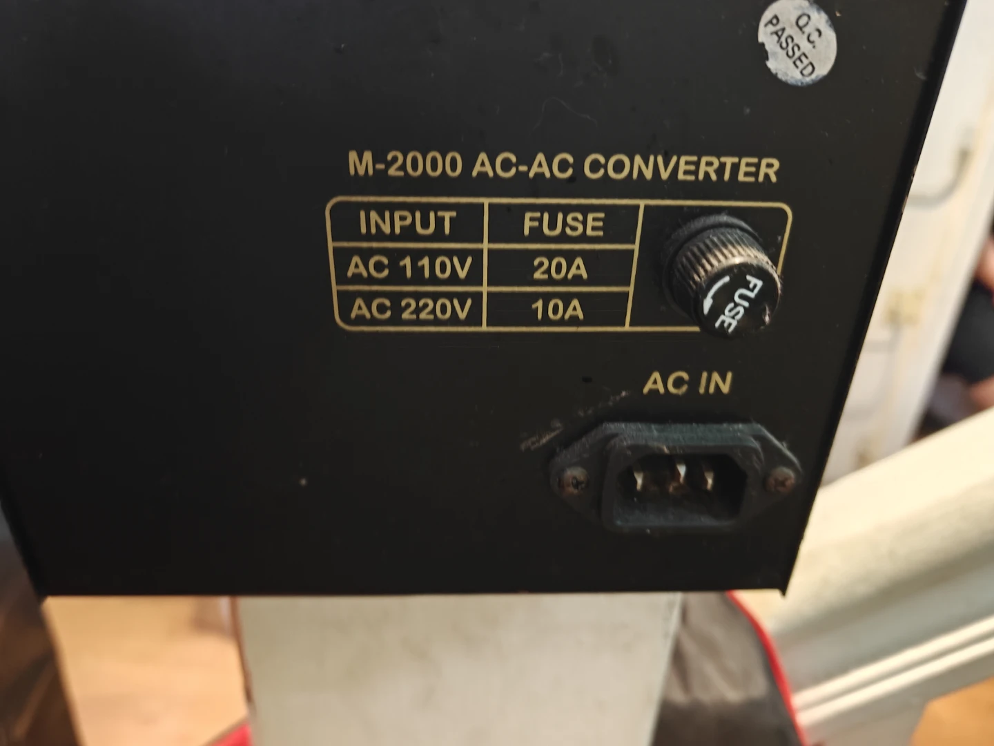 MULTI M-2000 AC-AC Converter Voltage Transformer - photo 2