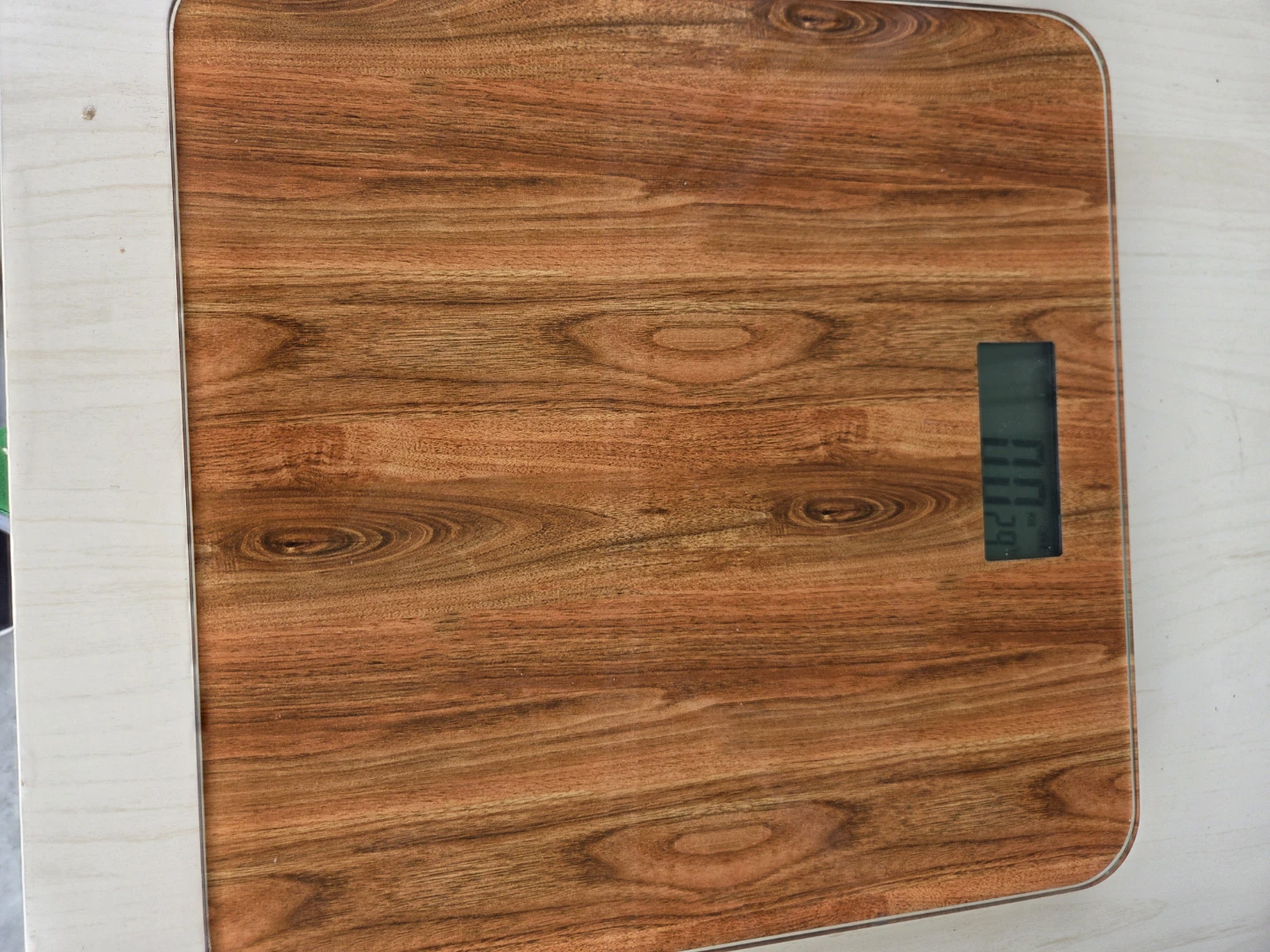 Digital Bathroom Scale - Wood Grain Finish - photo 4