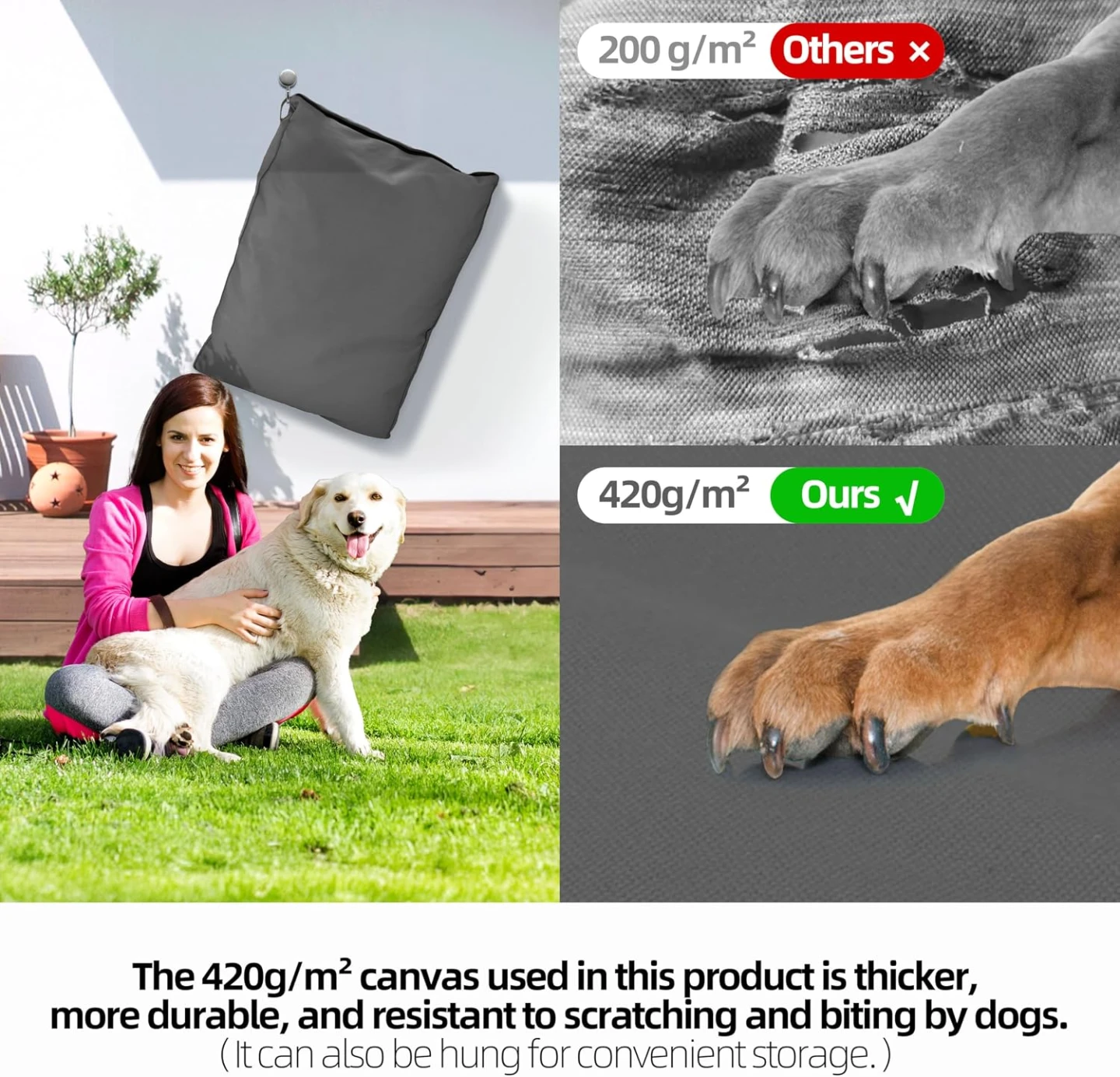Sytopia Dog Bed - Large - Grey - photo 3