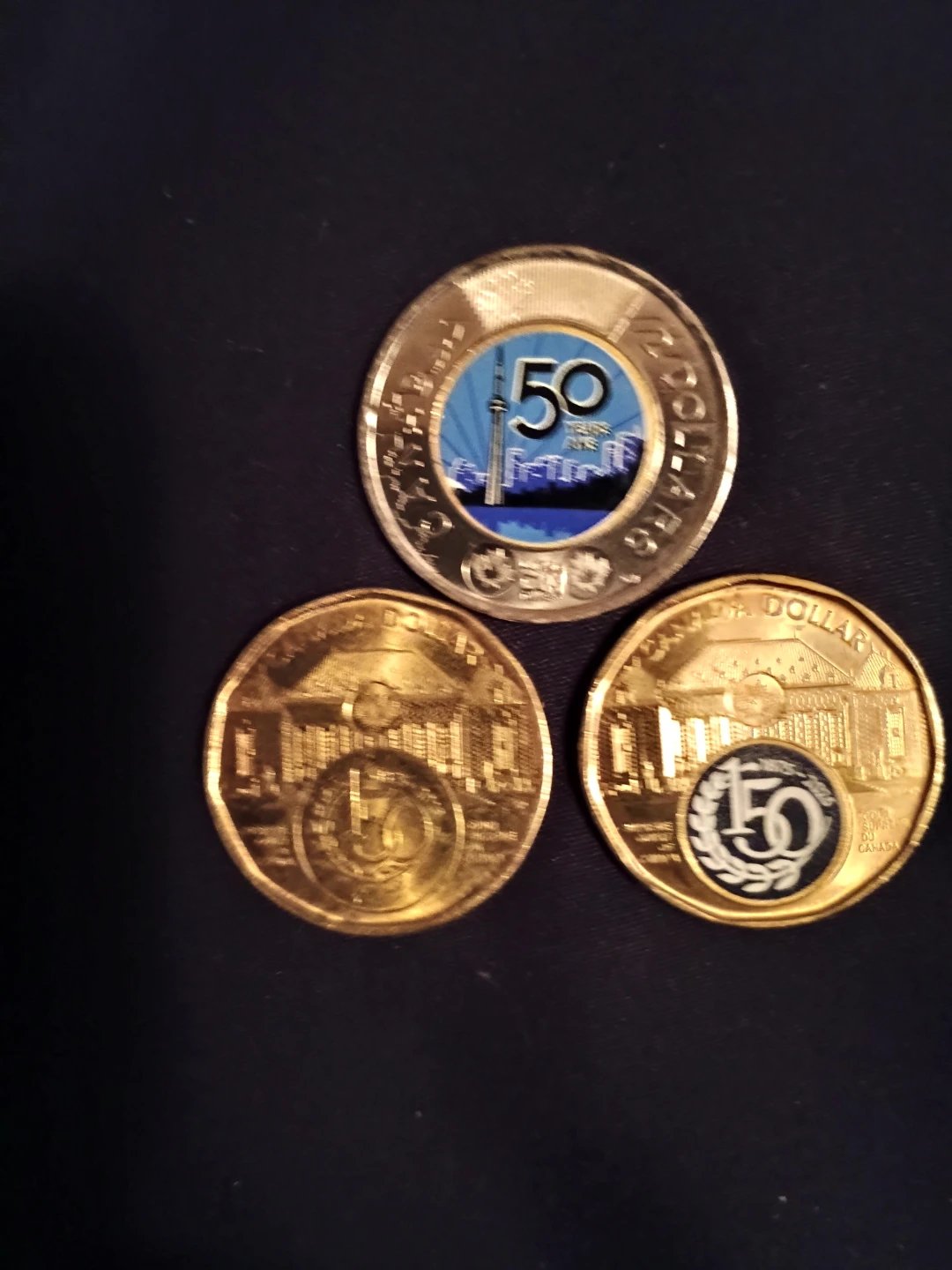 Canada Dollar 50 Years Anniversary Coins - photo 2