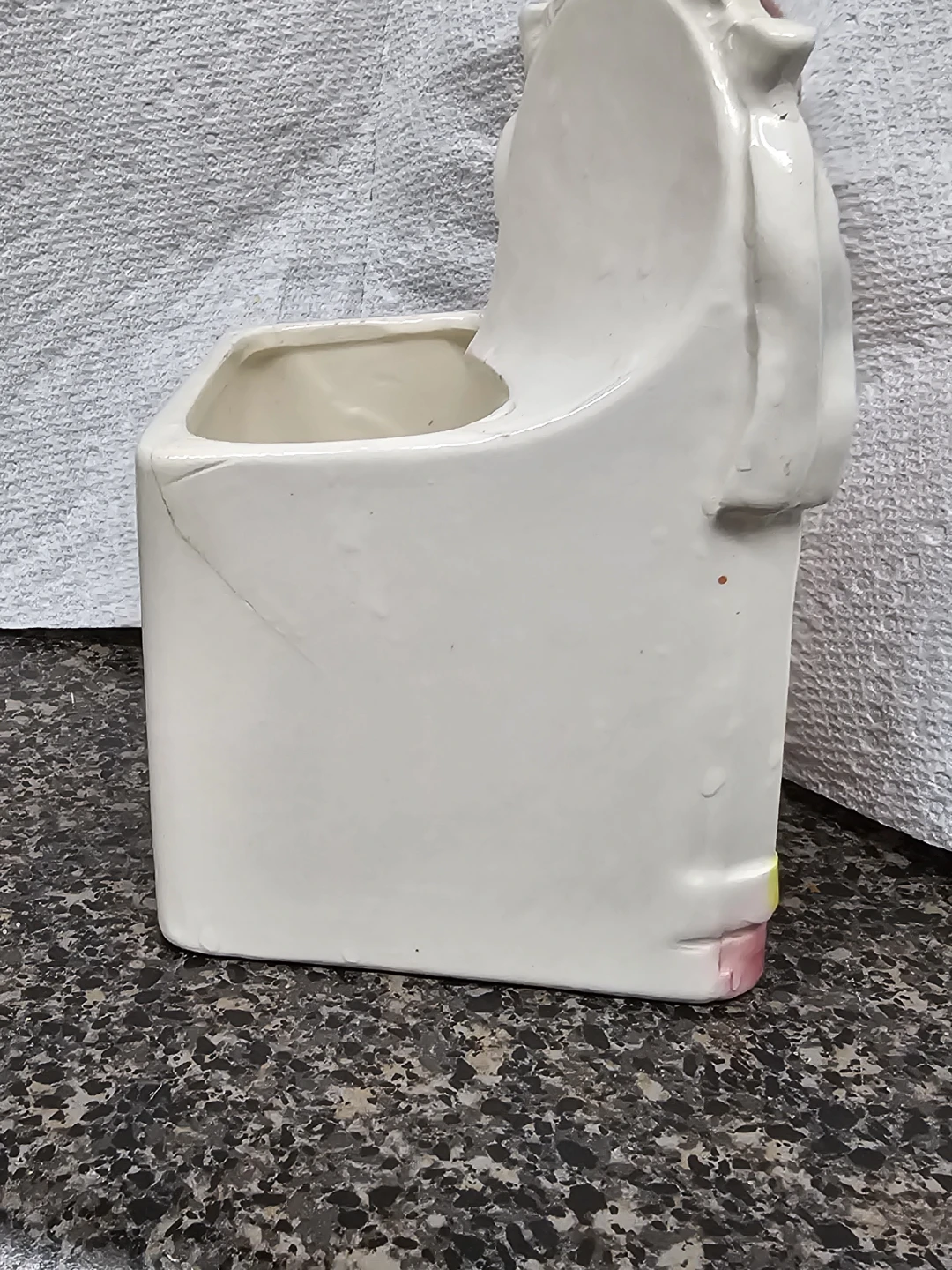 Vintage Rubens Japan Ceramic Baby Planter - photo 4