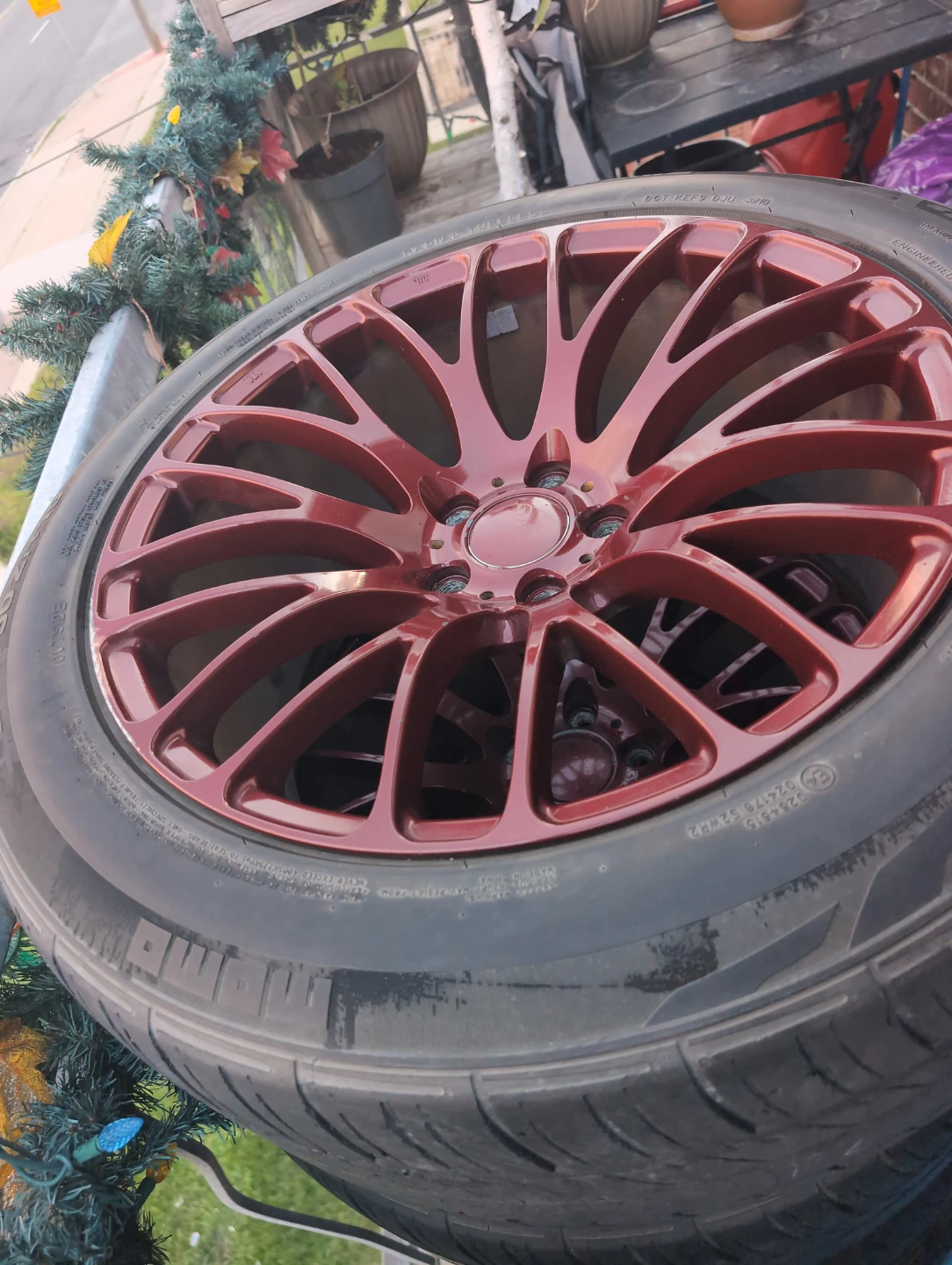 Aftermarket Rims with Tires - photo 3