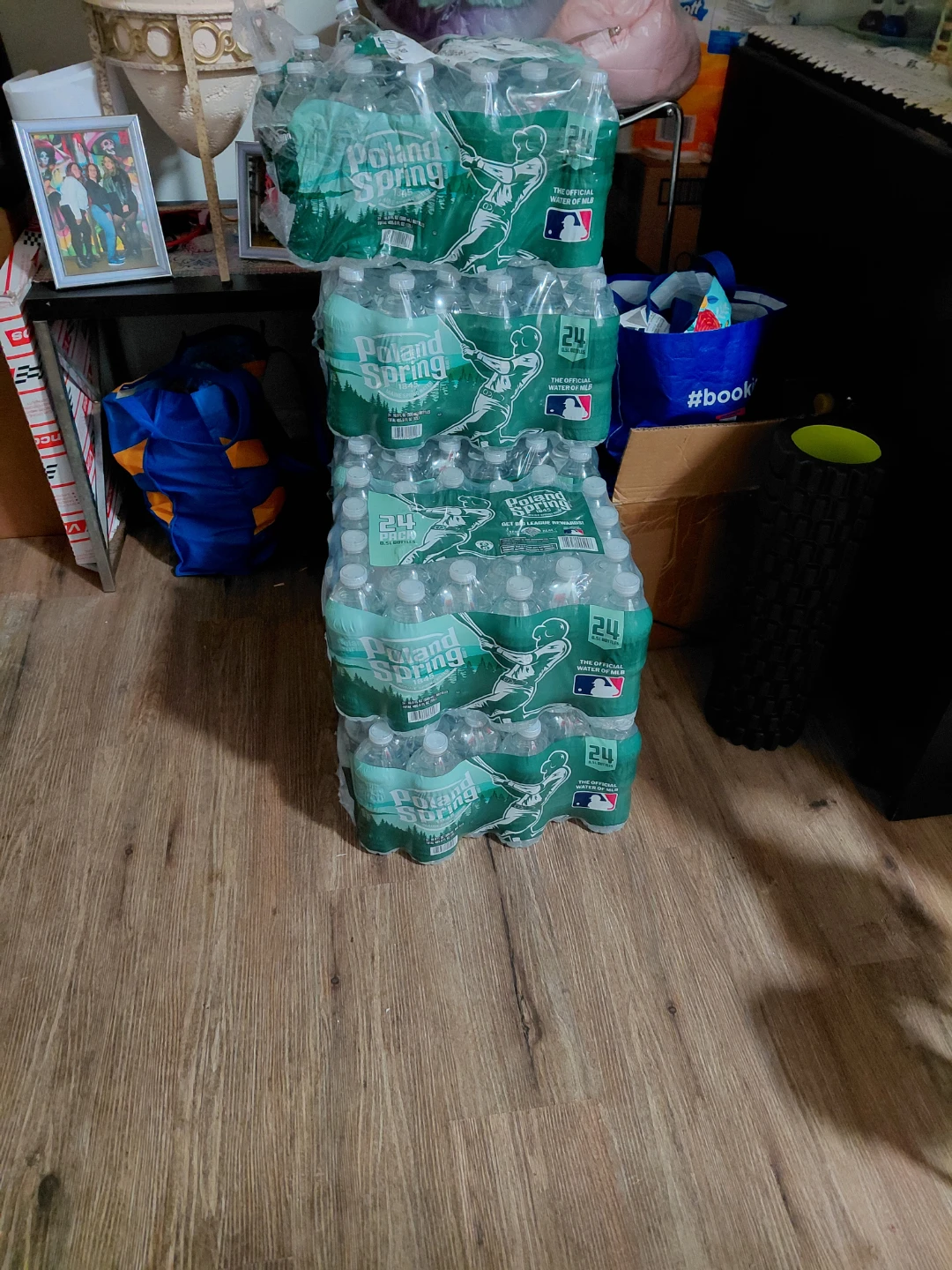 Smartwater 1 Liter Bottles - Poland Spring  Water