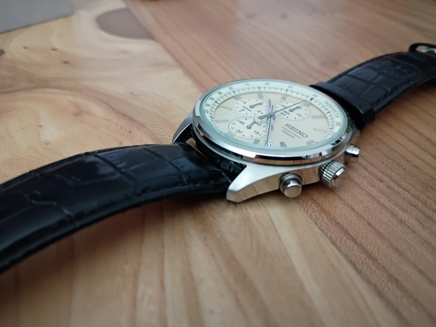 Seiko Chronograph Watch SSB383