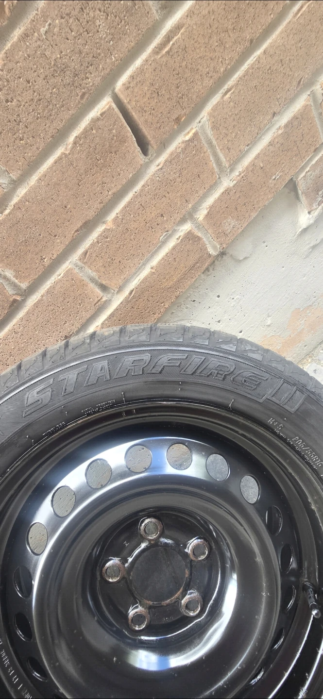 Steel rims and winter tires 205/55R16