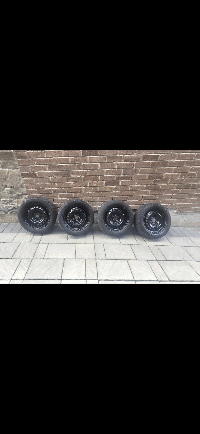 Steel rims and winter tires 205/55R16 - photo 2